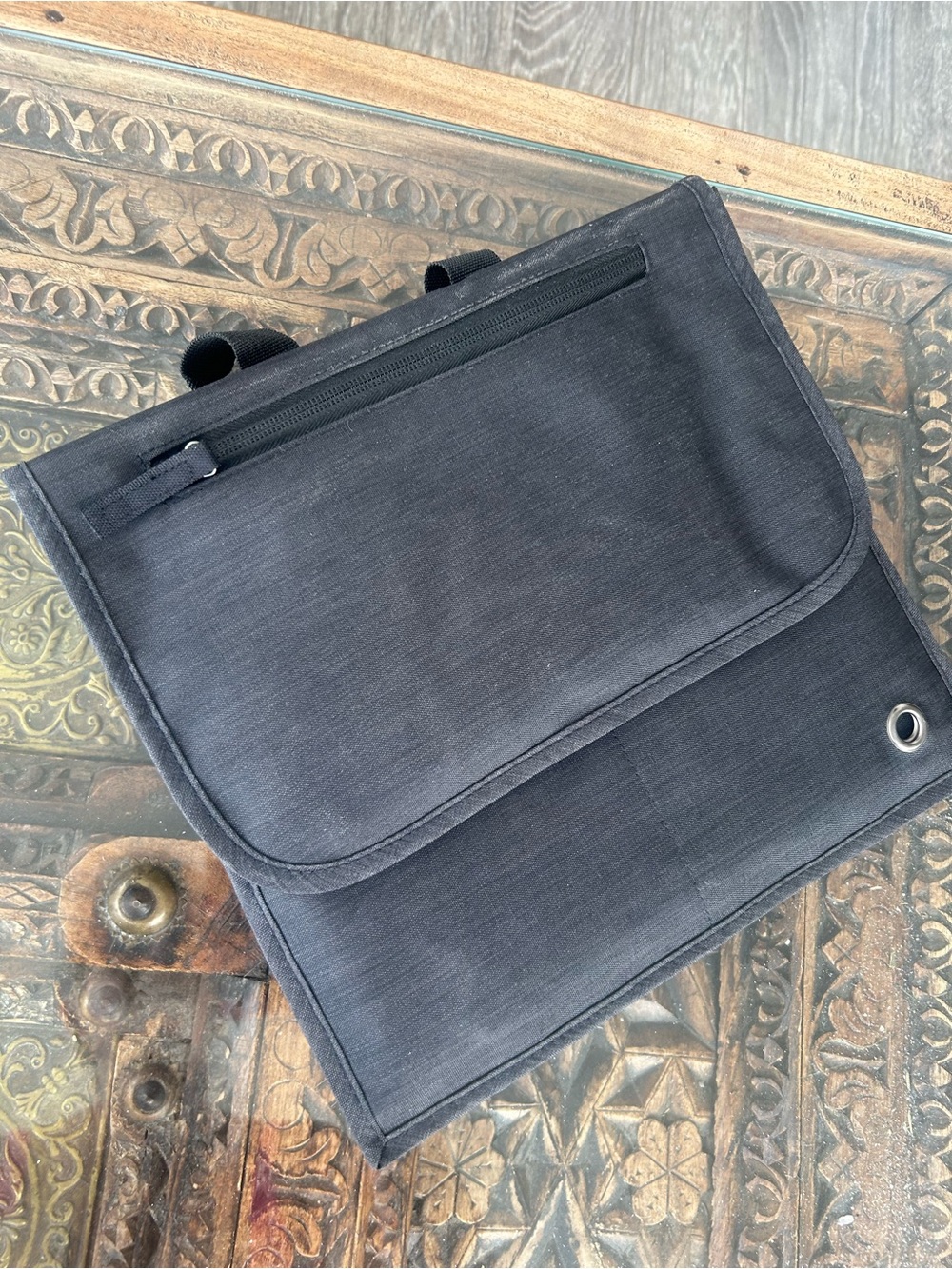 Airplane Essentials and Tray Cover Organizer Bag - Minimal Carry